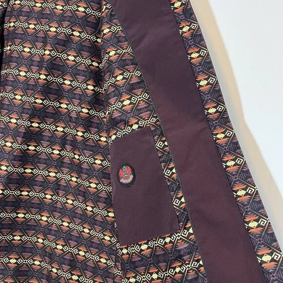 Pendleton Women's Tape Seam Hooded Rain Jacket Purple Medium Outdoor Winter Zip - Picture 6 of 12